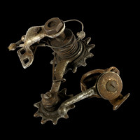 Cyclo Twin Cable rear derailleur and shifter - 1930s