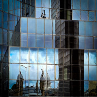 London Bridge Reflected